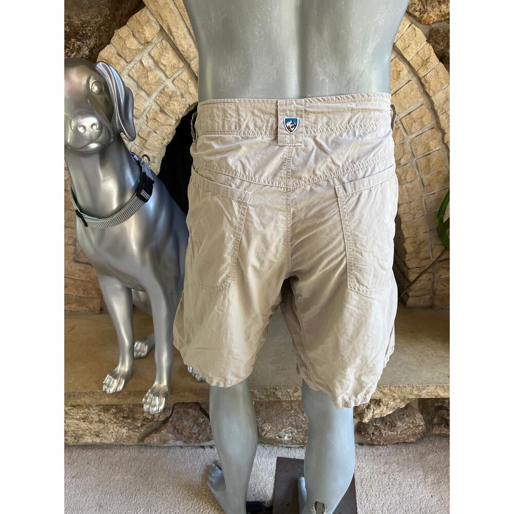 Kuhl Cotton Nylon Cream Shorts Men's Size 38